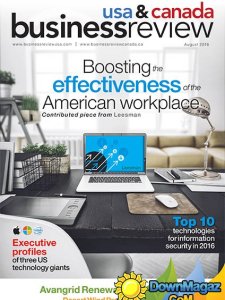 Business Review USA - August 2016