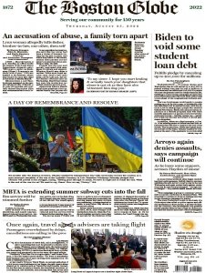 The Boston Globe – August 25, 2022