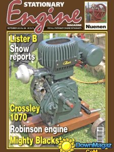 Stationary Engine UK - September 2015