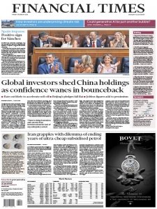 Financial Times USA - 18.08.2023