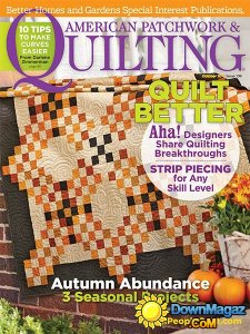 American Patchwork & Quilting USA - October 2015