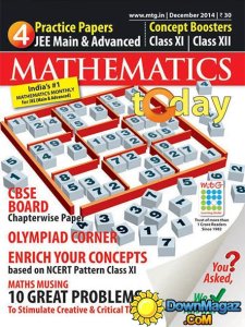 Mathematics Today - December 2014