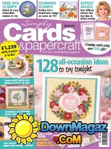 Simply Cards & Papercraft - Issue 159 2017