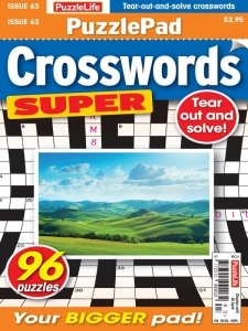 PuzzleLife PuzzlePad Crosswords Super - Is. 63 2023