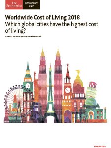 The Economist - Worldwide Cost of Living 2018 (2018)