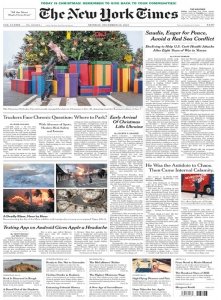 The New York Times 12.25.2023