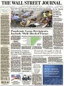 The Wall Street Journal - 07.07.2020