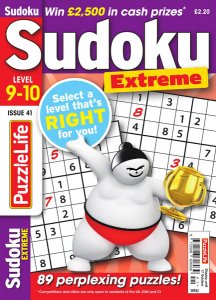 PuzzleLife Sudoku Extreme - Is. 41 2019