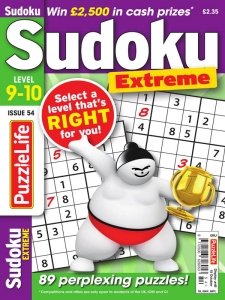 PuzzleLife Sudoku Extreme - Is. 54 2020