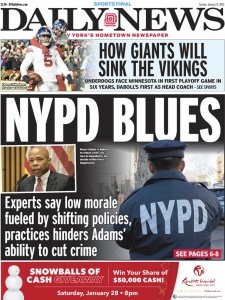 New York Daily News 01.15 2023