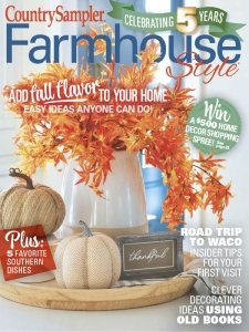 Country Sampler Farmhouse Style - Autumn 2023