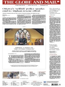 The Globe and Mail 18.04.2022