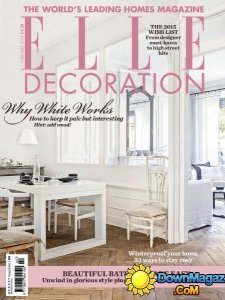 Elle Decoration UK - February 2015