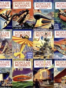 Popular Mechanics USA - 1936 Full Year