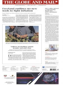 The Globe and Mail 06.17 2022