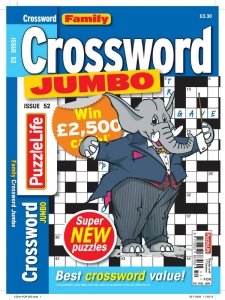 PuzzleLife Family Crossword Jumbo - Is. 52 2024