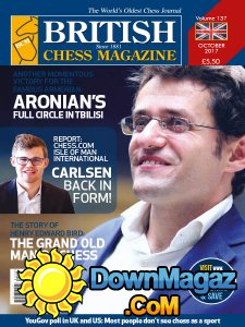 British Chess - 10.2017