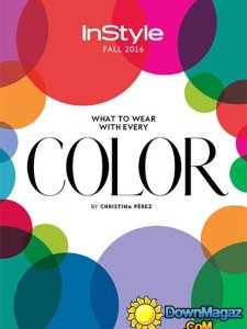 InStyle USA - Color Guide - Fall 2016