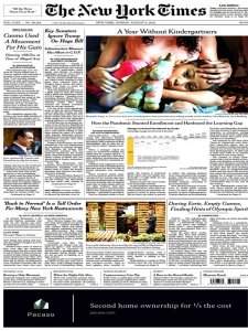 The New York Times 08.08 2021