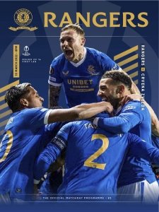 Rangers Football Club Matchday Programme - 10.03.2022