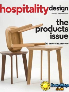 Hospitality Design - August 2013