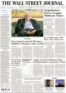 The Wall Street Journal 11.29.2023