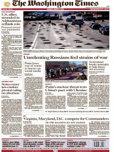 The Washington Times 03.01 2022