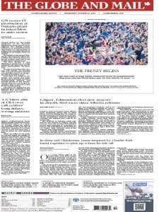 The Globe and Mail - 10.22.2025