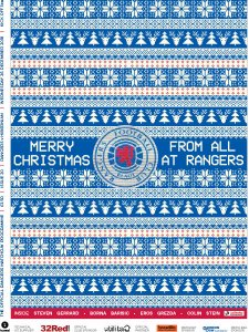 Rangers Football Club Matchday Programme - 26.12.2018