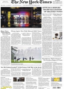 The New York Times 11.13.2020