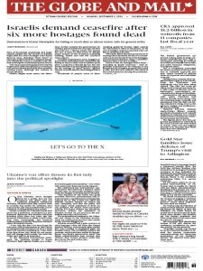 The Globe and Mail 09.2.2024