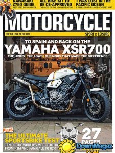 Motorcycle Sport & Leisure - August 2016