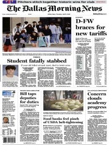 The Dallas Morning News - 04.3.2025