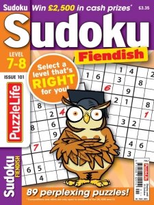 PuzzleLife Sudoku Fiendish - Is. 101 2024