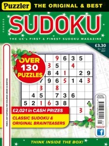 Puzzler Sudoku - No. 221 2021