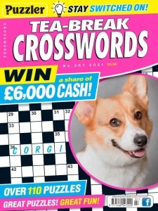 Puzzler Tea-Break Crosswords - Is. 307 2021