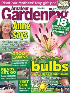 Amateur Gardening - 14 March 2015