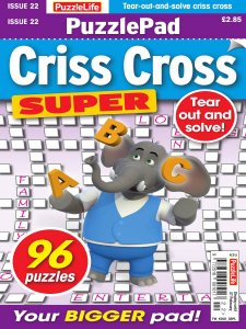 PuzzleLife PuzzlePad Criss Cross Super - Is. 22 2020