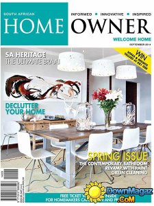 South African Home Owner - September 2014