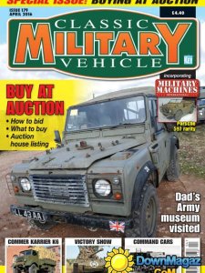 Classic Military Vehicle - April 2016