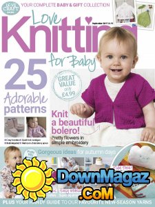 Love Knitting for Baby - 09.2017