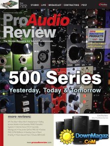 ProAudio Review - November/December 2014