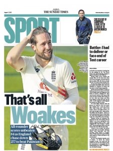 The Sunday Times Sport - 9.08.2020