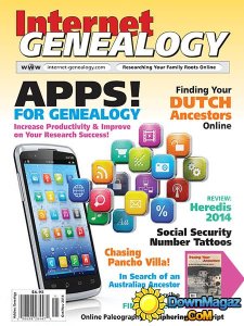 Internet Genealogy - October/November 2014