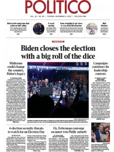 Politico – November 08, 2022