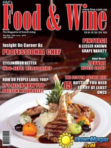 Food & Wine Nepal - May - June 2016