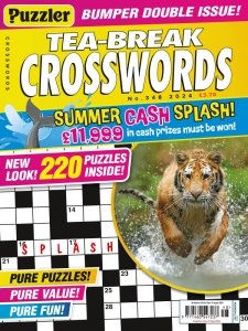 Puzzler Tea-Break Crosswords - Is. 348 2024