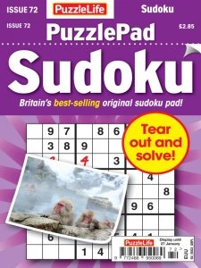 PuzzleLife PuzzlePad Sudoku - Is. 72 2021