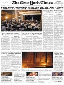 The New York Times 08.18 2021