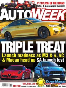 Autoweek South Africa - 24 July 2014